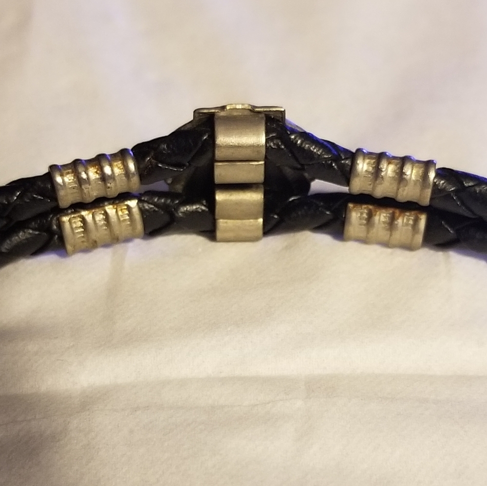 Shell double braid bracelet - Picture 4 of 4